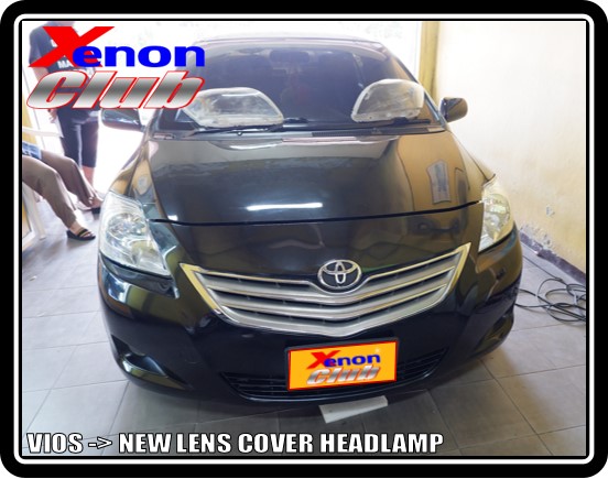 LENS COVER HEADLAMP VIOS 07-13