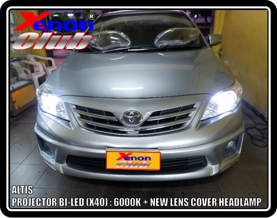 LENS COVER HEADLAMP COROLLA ALTIS 10-13