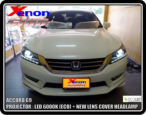 LENS COVER HEADLAMP ACCORD G9