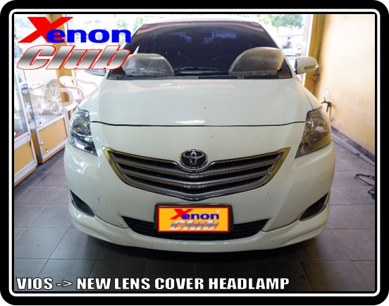 LENS COVER HEADLAMP VIOS 07-13