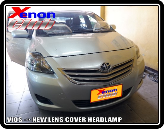 LENS COVER HEADLAMP VIOS 07-13