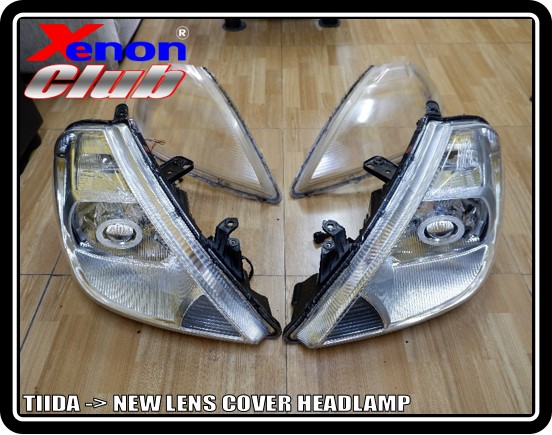 LENS COVER HEADLAMP NISSAN TIIDA