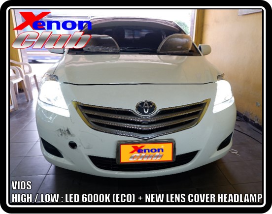 LENS COVER HEADLAMP VIOS 07-13