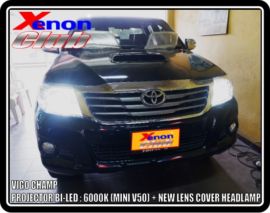 LENS COVER HEADLAMP VIGO CHAMP