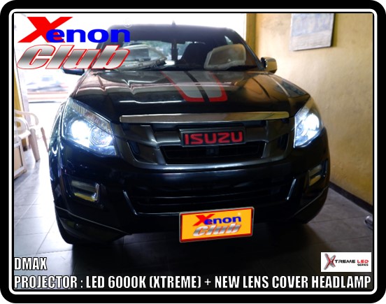 LENS COVER HEADLAMP ALL NEW DMAX