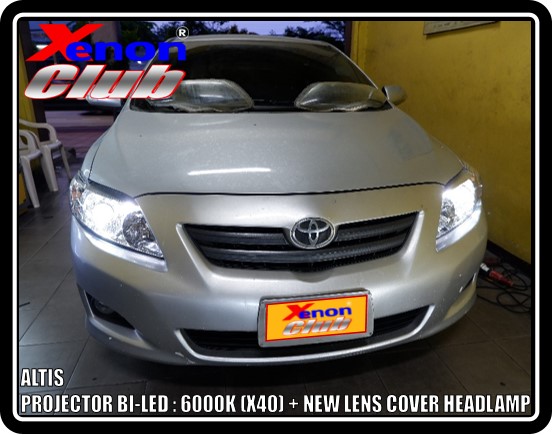 LENS COVER HEADLAMP COROLLA ALTIS 08-09