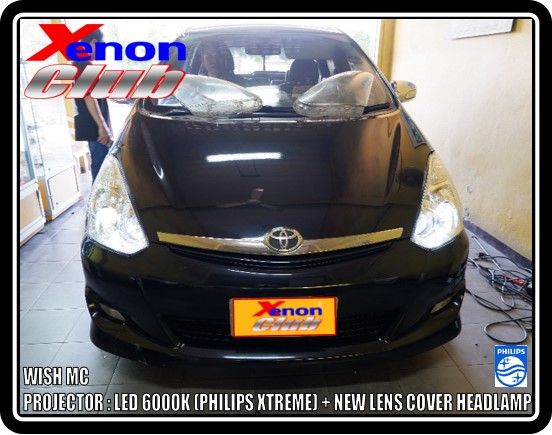 LENS COVER HEADLAMP TOYOTA WISH MC