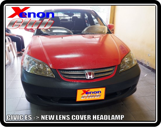 LENS COVER HEADLAMP CIVIC ES
