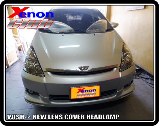 LENS COVER HEADLAMP TOYOTA WISH