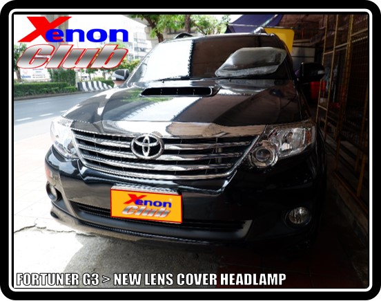 LENS COVER HEADLAMP FORTUNER G3