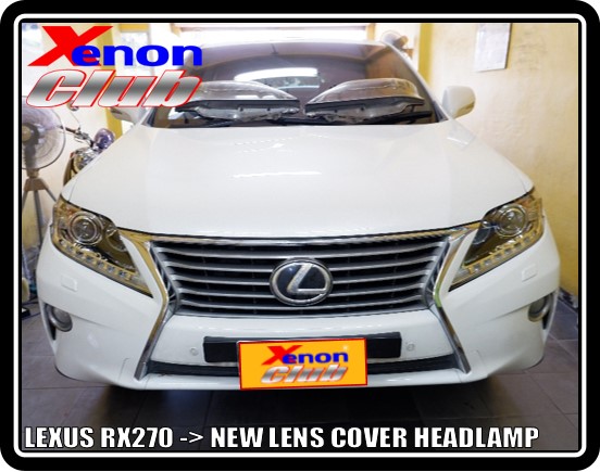LENS COVER HEADLAMP LEXUS RX270