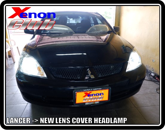LENS COVER HEADLAMP NEW LANCER