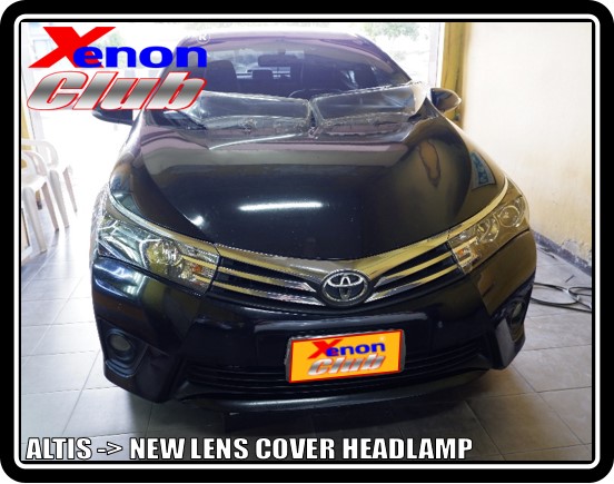 LENS COVER HEADLAMP COROLLA ALTIS 14-16