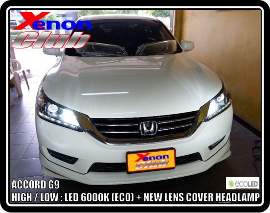 LENS COVER HEADLAMP ACCORD G9
