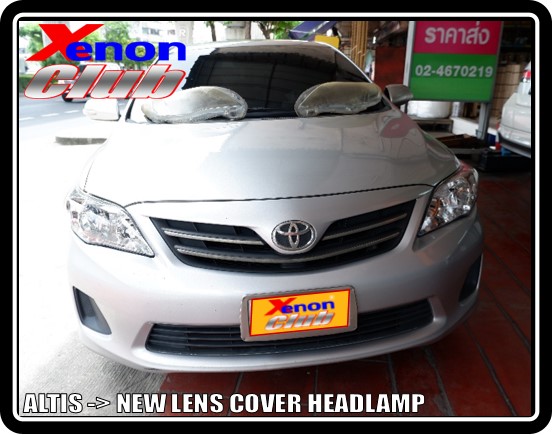 LENS COVER HEADLAMP COROLLA ALTIS 10-13