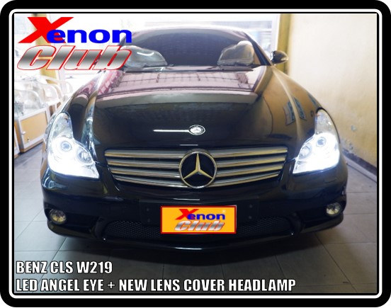 LENS COVER HEADLAMP BENZ CLS W219