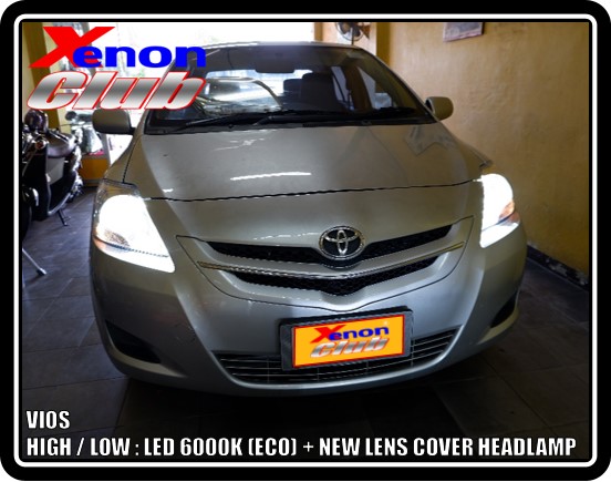 LENS COVER HEADLAMP VIOS 07-13