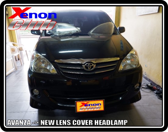 LENS COVER HEADLAMP AVANZA