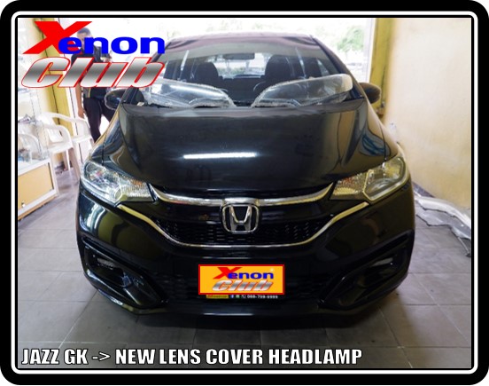 LENS COVER HEADLAMP JAZZ GK