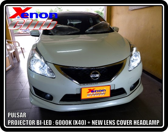 LENS COVER HEADLAMP NISSAN PULSAR