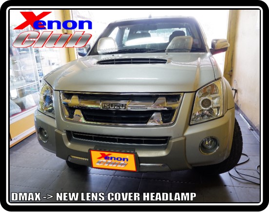 LENS COVER HEADLAMP ALL NEW DMAX
