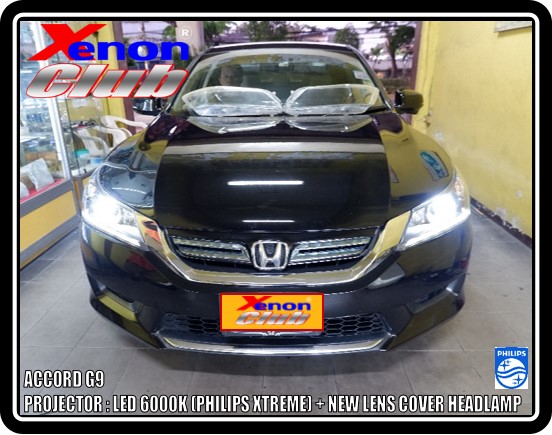 LENS COVER HEADLAMP ACCORD G9