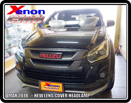 LENS COVER HEADLAMP ALL NEW DMAX