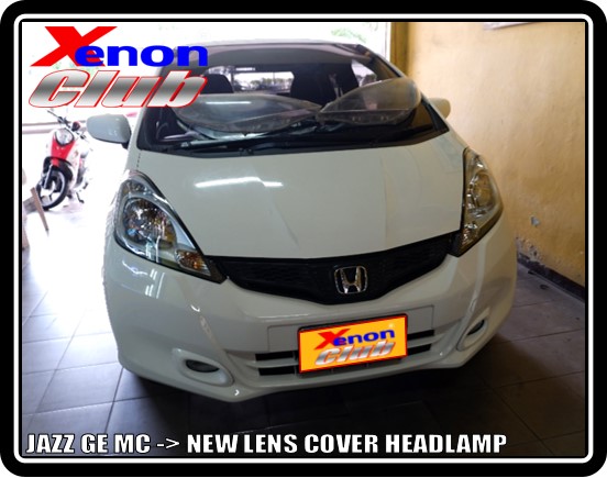 LENS COVER HEADLAMP JAZZ GE MC