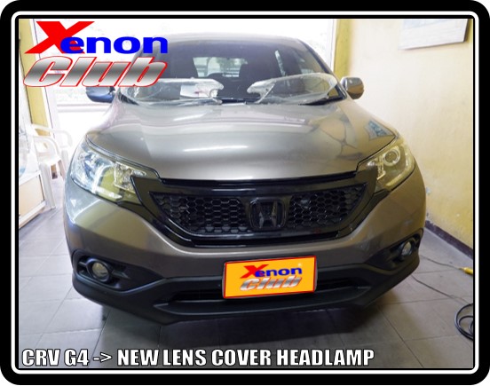 LENS COVER HEADLAMP CRV G4