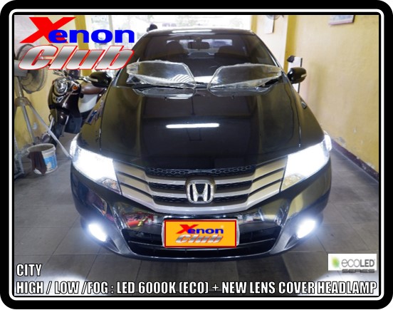 LENS COVER HEADLAMP CITY 09-13