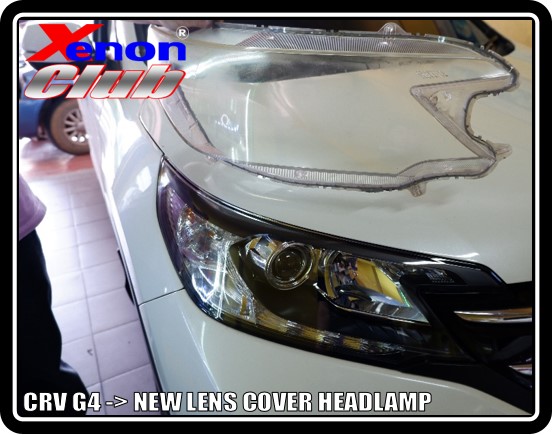 LENS COVER HEADLAMP CRV G4