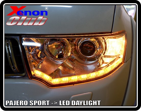 LED DAYLIGHT PAJERO SPORT