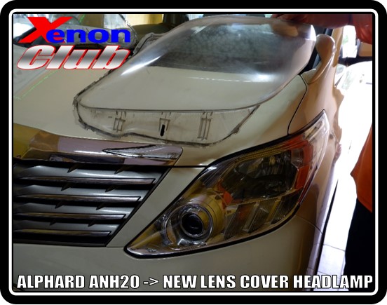 LENS COVER HEADLAMP ALPHARD