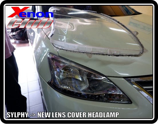 LENS COVER HEADLAMP NISSAN SYLPHY
