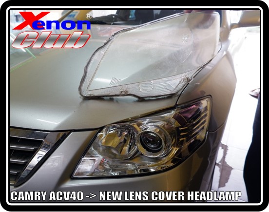 LENS COVER HEADLAMP CAMRY ACV40