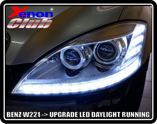LED DAYLIGHT BENZ W221