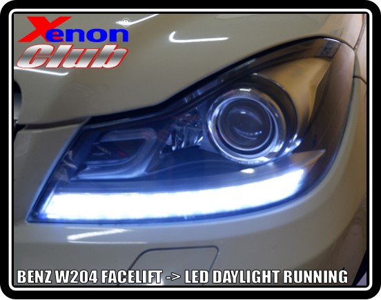 LED DAYLIGHT BENZ W204