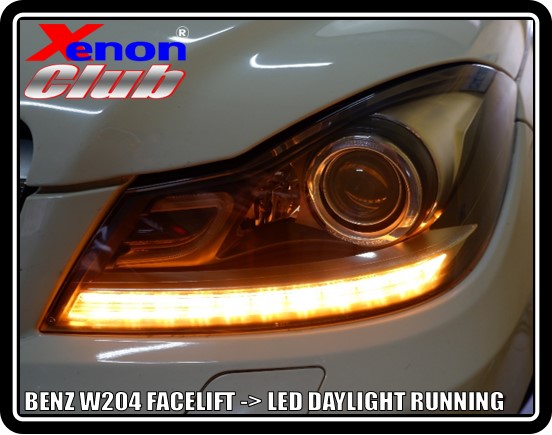 LED DAYLIGHT BENZ W204