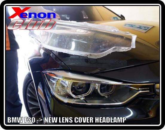 LENS COVER HEADLAMP BMW F30