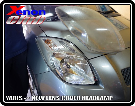 LENS COVER HEADLAMP LENS COVER HEADLAMP YARIS (06-08)