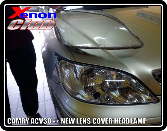 LENS COVER HEADLAMP CAMRY ACV30