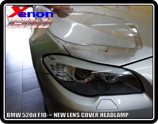 LENS COVER HEADLAMP BMW F10