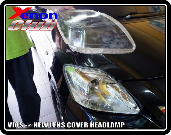 LENS COVER HEADLAMP VIOS 07-13