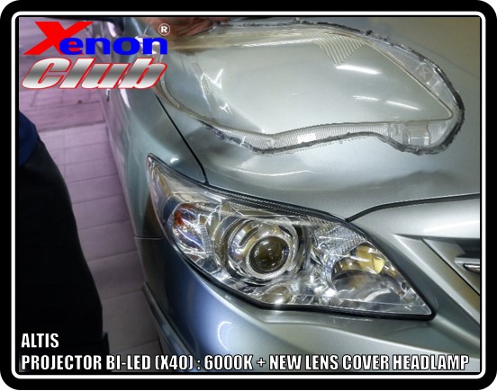 LENS COVER HEADLAMP COROLLA ALTIS 10-13