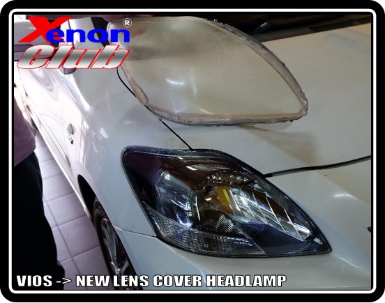 LENS COVER HEADLAMP VIOS 07-13
