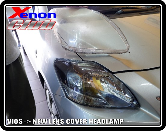 LENS COVER HEADLAMP VIOS 07-13