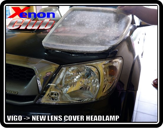 LENS COVER HEADLAMP VIGO