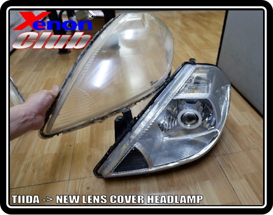 LENS COVER HEADLAMP NISSAN TIIDA