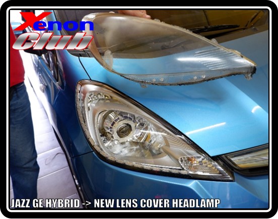 LENS COVER HEADLAMP JAZZ GE MC HYBRID