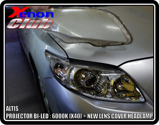 LENS COVER HEADLAMP COROLLA ALTIS 08-09